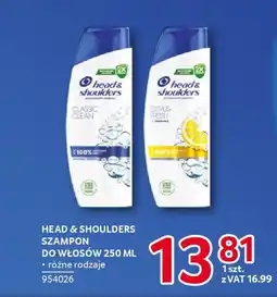 Selgros Head & shoulders szampon do włosów oferta
