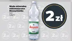 Netto Woda mineralna niskonasycona Muszynianka oferta