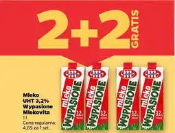 Netto Mleko UHT 3,2% Wypasione Mlekovita oferta