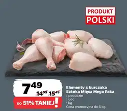 Netto Elementy z kurczaka Sztuka Mięsa Mega Paka podudzie oferta