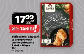 Netto Tulip z nogi z kaczki w przyprawach wolno gotowany Sztuka Mięsa oferta