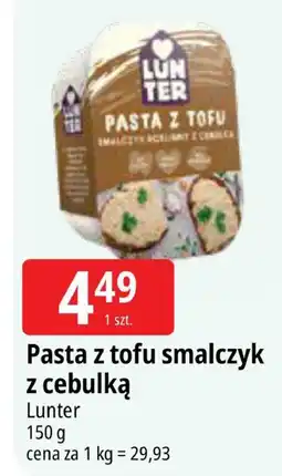 E.Leclerc Pasta z tofu smalczyk z cebulką Lunter oferta
