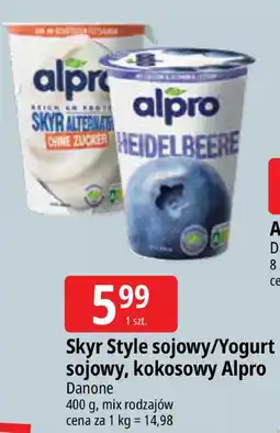 E.Leclerc Napój Skyr Style sojowy/Yogurt sojowy, kokosowy Alpro Danone oferta