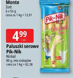 E.Leclerc Paluszki serowe Pik-Nik Nickel oferta