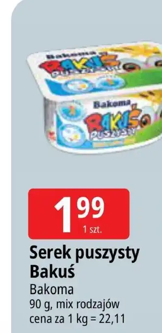 E.Leclerc Serek puszysty Bakuś Bakoma oferta