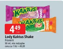 E.Leclerc Lody Kaktus Shake Froneri oferta