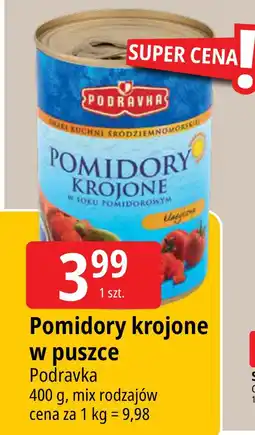 E.Leclerc Pomidory krojone w puszce Podravka oferta