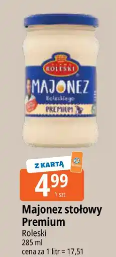 E.Leclerc Majonez stołowy Premium Roleski oferta