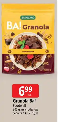 E.Leclerc Granola Ba! Foodwell oferta