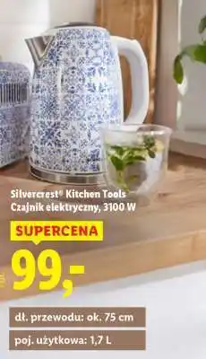 Lidl Silvercrest Kitchen Tools Czajnik elektryczny, 3100 W oferta