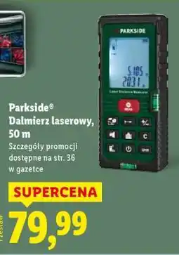Lidl Parkside Dalmierz laserowy, 50 m oferta