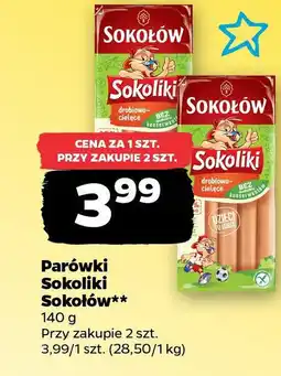 Netto Parówki Sokoliki Sokołów oferta