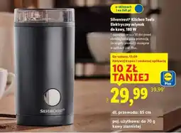 Lidl SILVERCREST KITCHEN TOOLS Elektryczny młynek do kawy 180 W oferta
