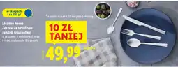 Lidl LIVARNO home Zestaw 24 sztućców ze stali szlachetnej oferta