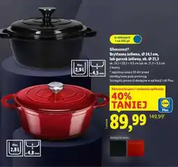 Lidl Silvercrest Brytfanna żeliwna oferta