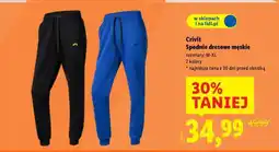 Lidl Crivit Spodnie dresowe męskie oferta