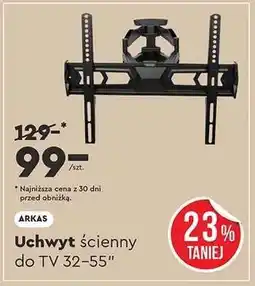 Biedronka Uchwyt ścienny do TV 32-55 oferta