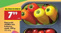 Biedronka Papryczki słodkie mix kolorów, opak. 200 g oferta