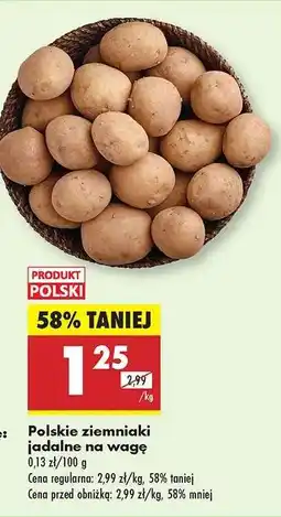 Biedronka Polskie ziemniaki jadalne na wage oferta