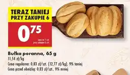 Biedronka Bułka poranna 65 g oferta