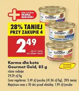 Biedronka Gourmet Gold 85 g oferta