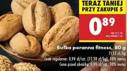 Biedronka bułka poranna fitness , 80 g oferta