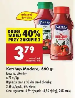 Biedronka Ketchup Madero, 560 g oferta
