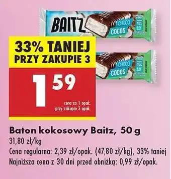 Biedronka Baton kokosowy Baitz, 50 g oferta