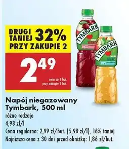 Biedronka Napój niegazowany Tymbark, 500 ml oferta