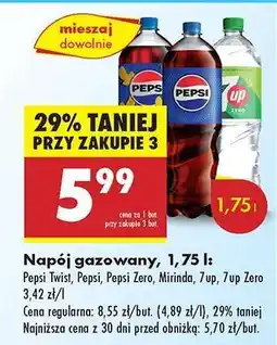 Biedronka Napój gazowany, 1,75 l oferta