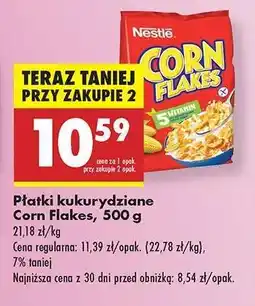 Biedronka Płatki kukurydziane Corn Flakes , 500 g oferta