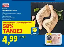 Lidl Polski kurczak – ćwiartki oferta