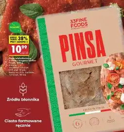 Biedronka Pinsa wieloziarnista o smaku oregano 33 fine Foods, 230 g oferta