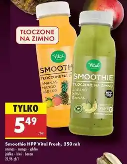 Biedronka Smoothie HPP Vital Fresh, 250 ml oferta