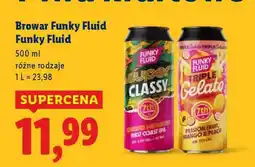 Lidl BROWAR FUNKY FLUID Funky Fluid oferta