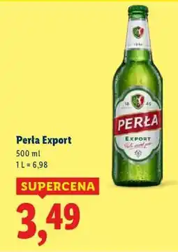 Lidl Perła Export oferta