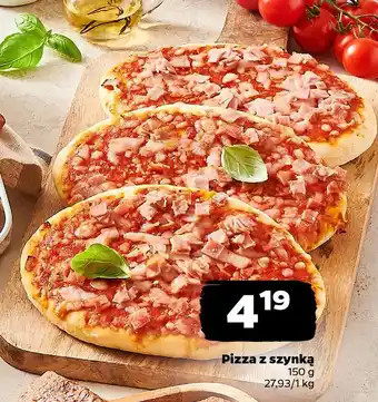 Netto Pizza z szynką oferta