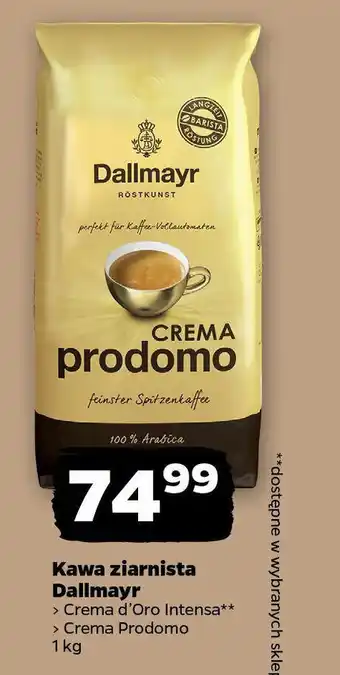Netto Kawa ziarnista Dallmayr oferta