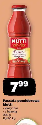 Netto Passata pomidorowa Mutti oferta