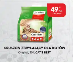 AquaelZOO Kruszon zbrylający dla kotów Cat's Best oferta
