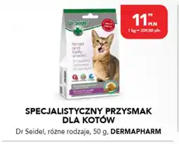 AquaelZOO Specjalistyczny przysmak dla kotów Dr Seidel oferta