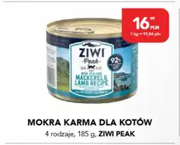 AquaelZOO Mokra karma dla kotów Ziwi Peak oferta