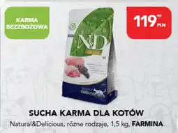 AquaelZOO Sucha karma dla kotów Natural&Delicious oferta