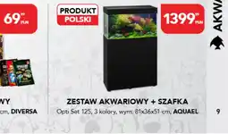 AquaelZOO Zestaw akwariowy + szafka oferta