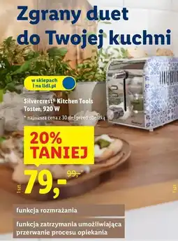 Lidl Toster 920 w Silvercrest oferta
