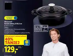 Lidl Garnek żeliwny 26.5 cm Silvercrest oferta