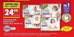 Biedronka Pieluchomajtki 7 Dada Extra Care oferta