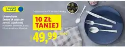 Lidl Zestaw sztućcow stal szlachetna Livarno Home oferta