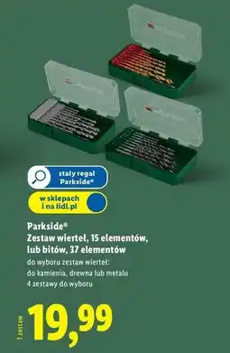 Lidl Zestaw bitów Parkside oferta