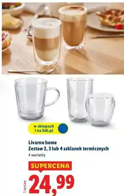 Lidl Szklanki termiczne 75 ml Livarno Home oferta